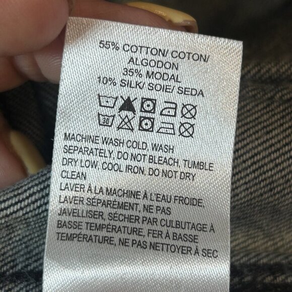 Lucky Brand Pleated Denim Cropped Jeans Size 27 - Picture 4 of 8